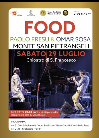 Concerto "Food" di Paolo Fresu e Omar Sosa
