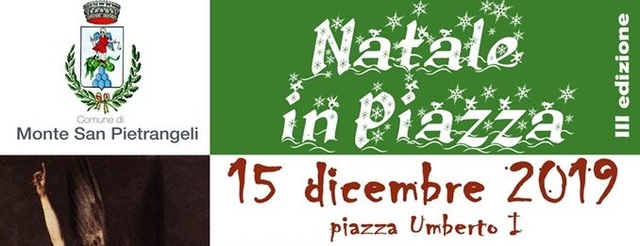 Domenica 15 dicembre la terza edizione di “Natale in piazza”.