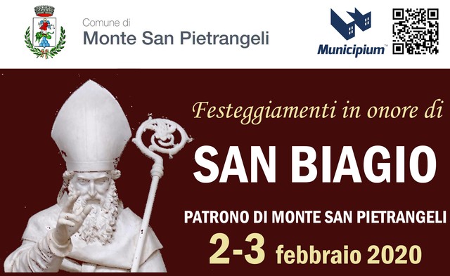San Biagio: 2-3 febbraio 2020